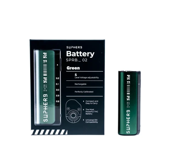 green supherb v2 battery