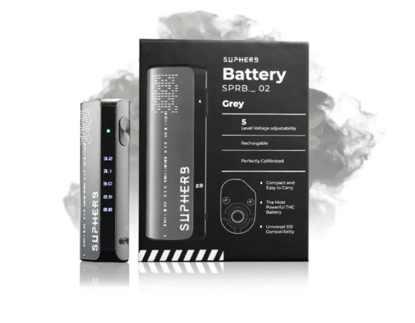 grey supherb v2 battery