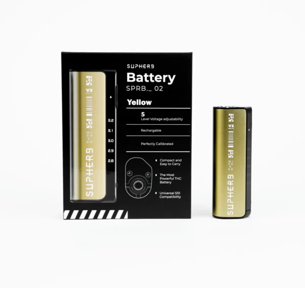 yellow supherb v2 battery