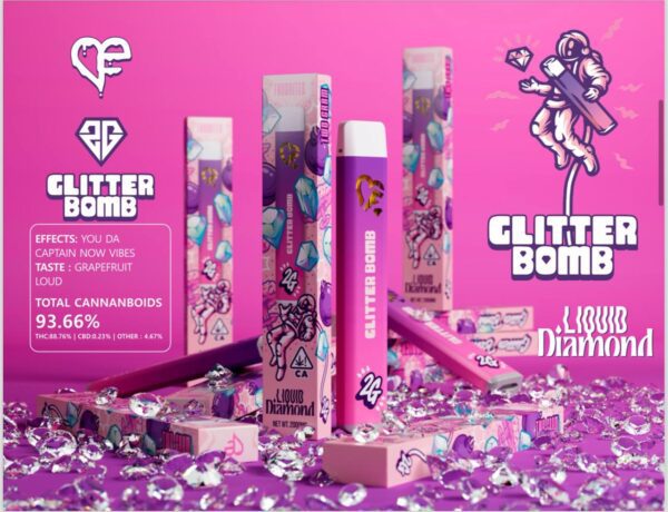 GLITTER BOMB 2g Favorite Disposable