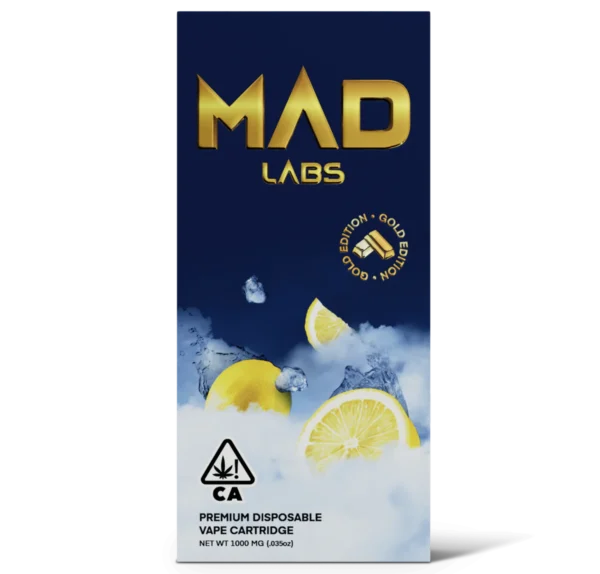 MADLABS 1G DISPOSABLE LEMON ICE