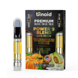 Order Power 9 Live Resin vape tangerine-melon